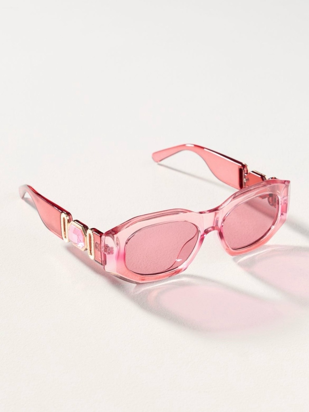 I-SEA Ombré Deco Rectangle Sunglasses - Picture 3 of 4